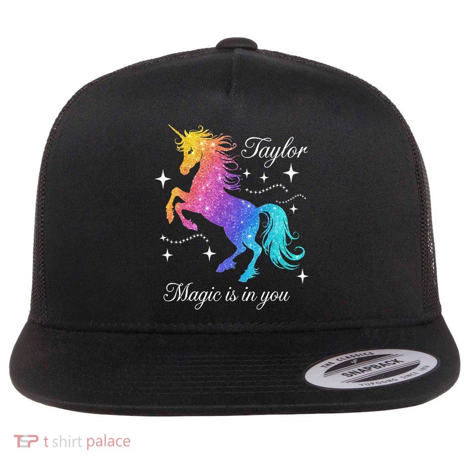 Taylor Gift Taylor Flat Bill Trucker Hat