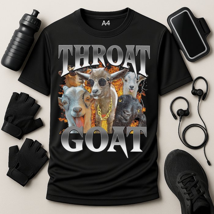 Throat Goat Cooling Performance Crew T-Shirt