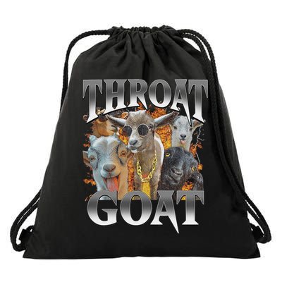Throat Goat Drawstring Bag
