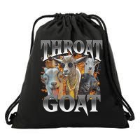Throat Goat Drawstring Bag
