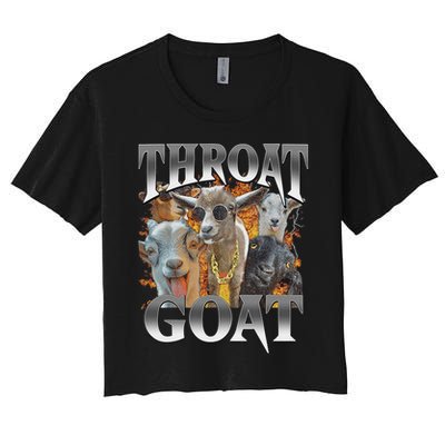 Throat Goat Women's Crop Top Tee