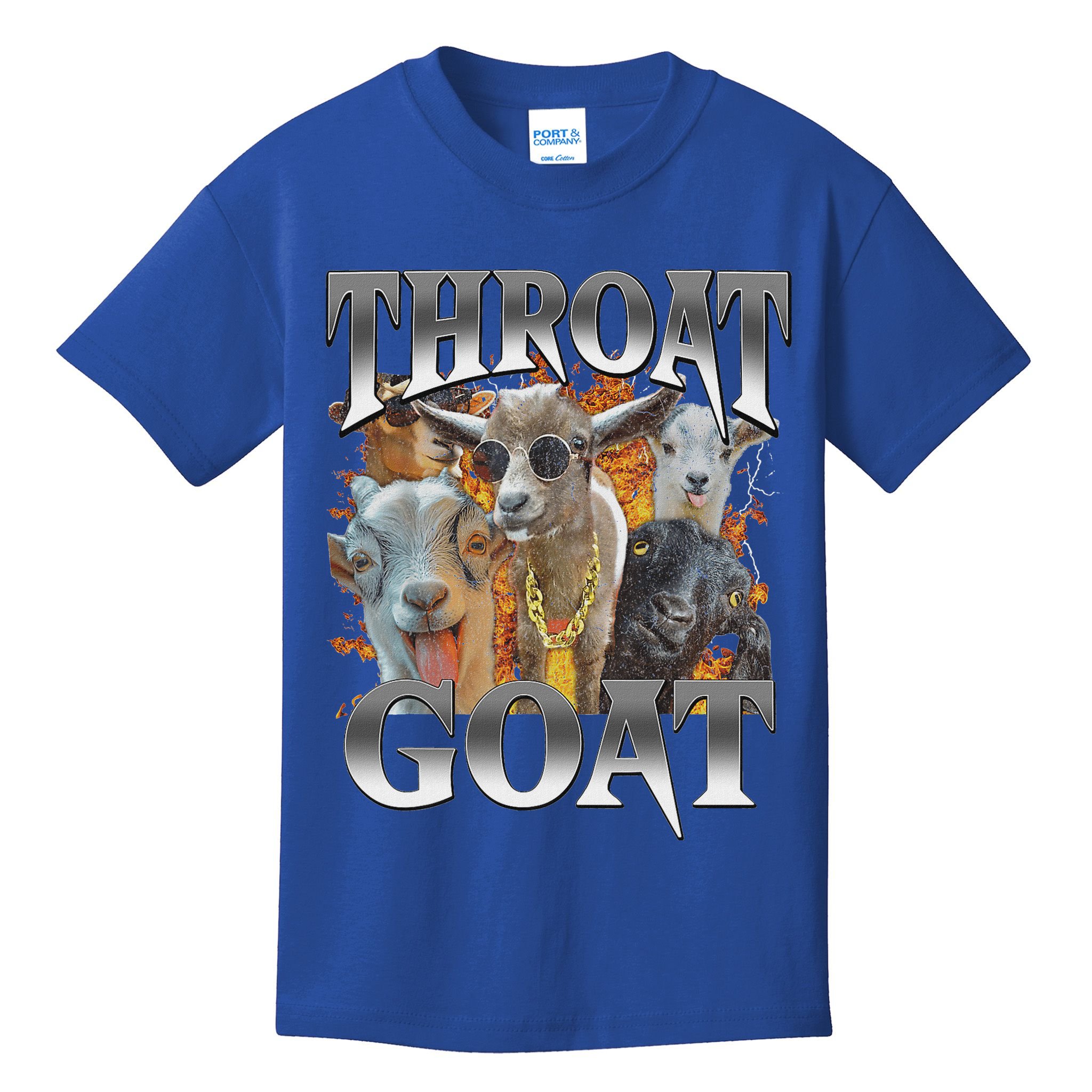 Throat Goat Kids T-Shirt