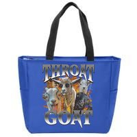 Throat Goat Zip Tote Bag