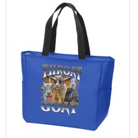 Throat Goat Zip Tote Bag