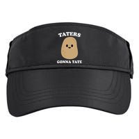 Taters Gonna Tate Funny Haters Adult Drive Performance Visor