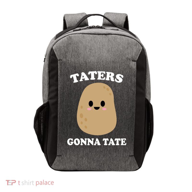 Taters Gonna Tate Funny Haters Vector Backpack