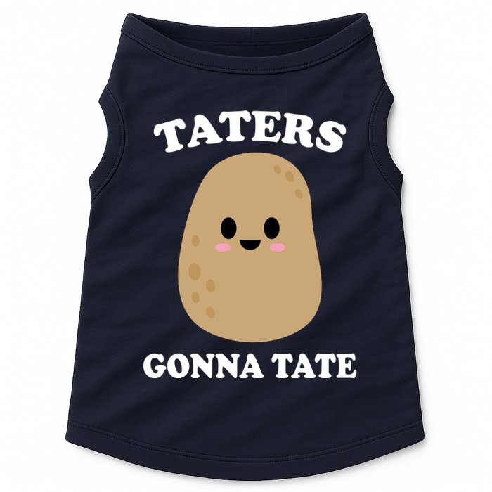 Taters Gonna Tate Funny Haters Doggie Tank