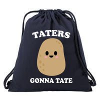Taters Gonna Tate Funny Haters Drawstring Bag