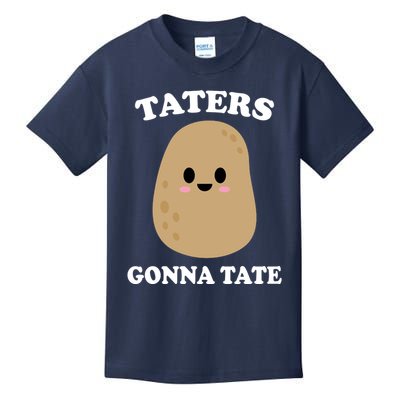 Taters Gonna Tate Funny Haters Kids T-Shirt