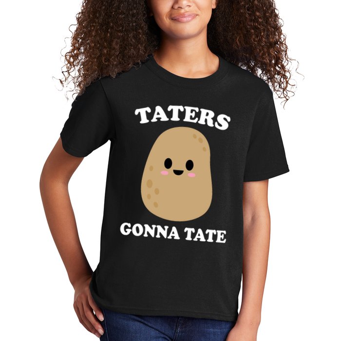 Taters Gonna Tate Funny Haters Kids T-Shirt