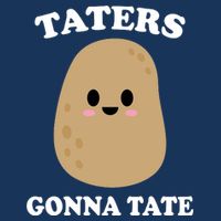 Taters Gonna Tate Funny Haters Kids T-Shirt