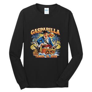 Trump Gasparilla Tampa Fl 2025 Pirate Festival Tall Long Sleeve T-Shirt