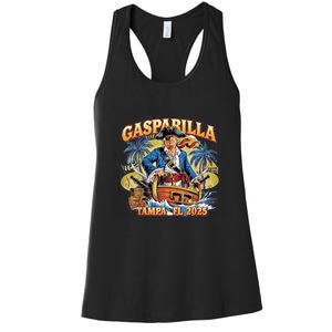 Trump Gasparilla Tampa Fl 2025 Pirate Festival Women's Racerback Tank