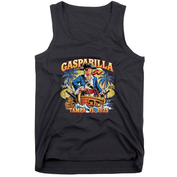 Trump Gasparilla Tampa Fl 2025 Pirate Festival Tank Top