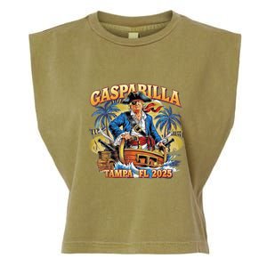 Trump Gasparilla Tampa Fl 2025 Pirate Festival Garment-Dyed Women's Muscle Tee