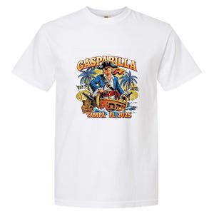 Trump Gasparilla Tampa Fl 2025 Pirate Festival Garment-Dyed Heavyweight T-Shirt