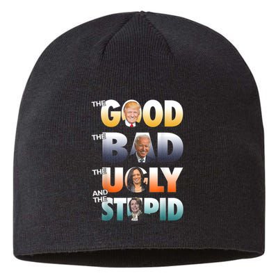 The Good Trump The Bad Biden The Good The Bad The Ugly Sustainable Beanie