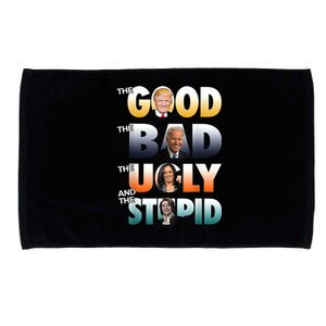 The Good Trump The Bad Biden The Good The Bad The Ugly Microfiber Hand Towel