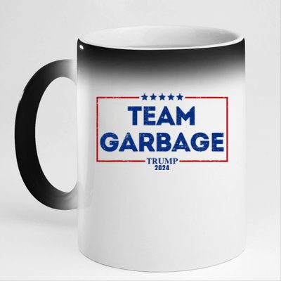 Team Garbage 11oz Black Color Changing Mug