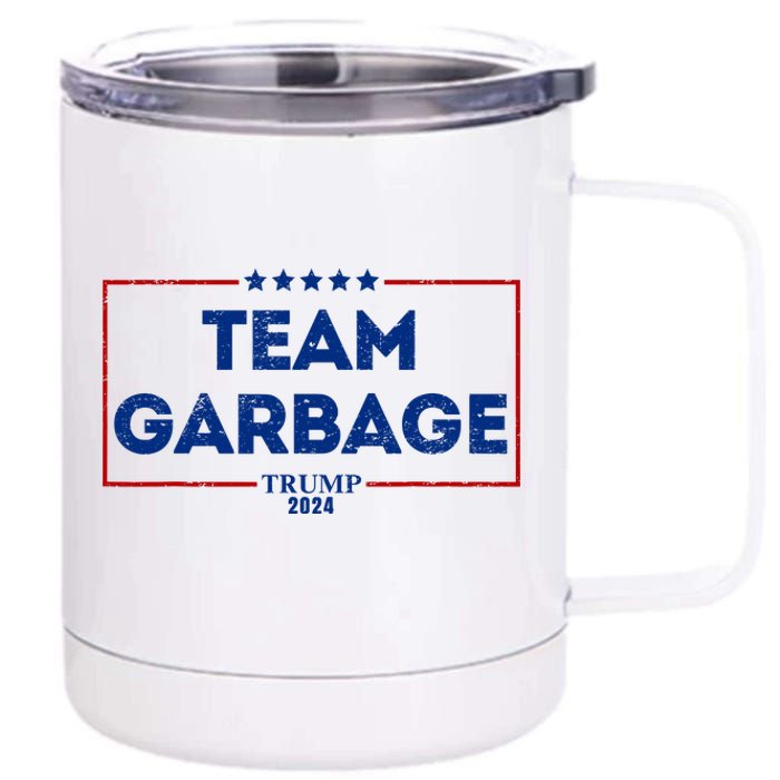 Team Garbage 12 oz Stainless Steel Tumbler Cup