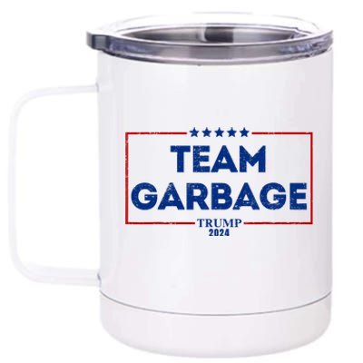 Team Garbage 12 oz Stainless Steel Tumbler Cup