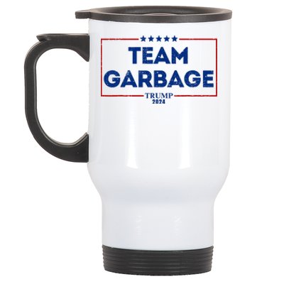 Team Garbage Stainless Steel Travel Mug