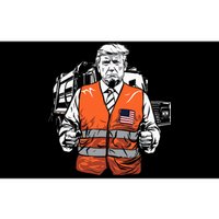 Trump Garbage Truck Vest Bumper Sticker