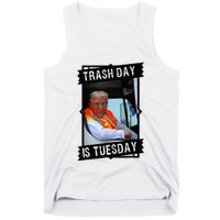 Trump Garbage Truck Trash Day Is Tuesday Tank Top