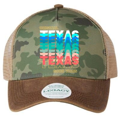 Texas Good Vibes Legacy Tie Dye Trucker Hat