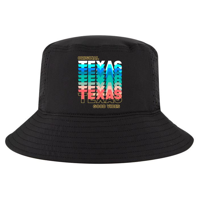 Texas Good Vibes Cool Comfort Performance Bucket Hat