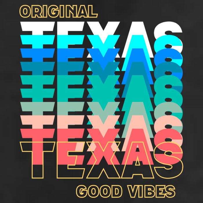 Texas Good Vibes Cool Comfort Performance Bucket Hat