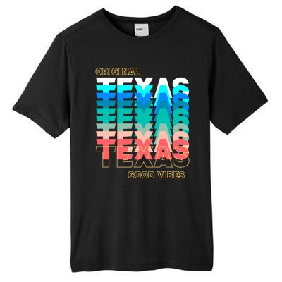 Texas Good Vibes Tall Fusion ChromaSoft Performance T-Shirt