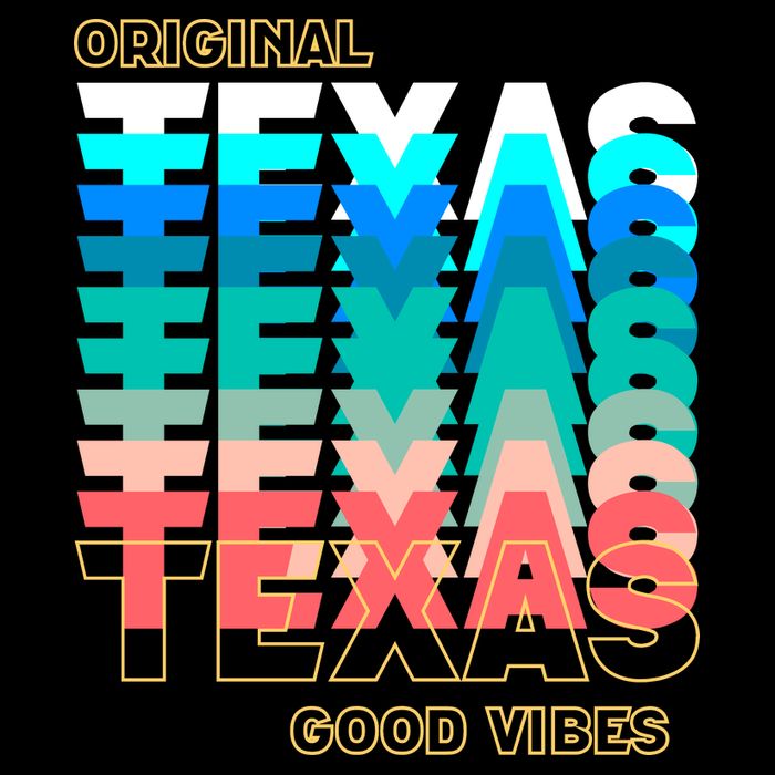 Texas Good Vibes Bucket Hat