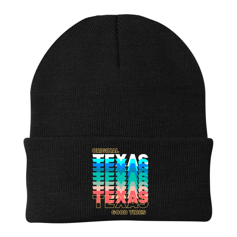 Texas Good Vibes Beanie