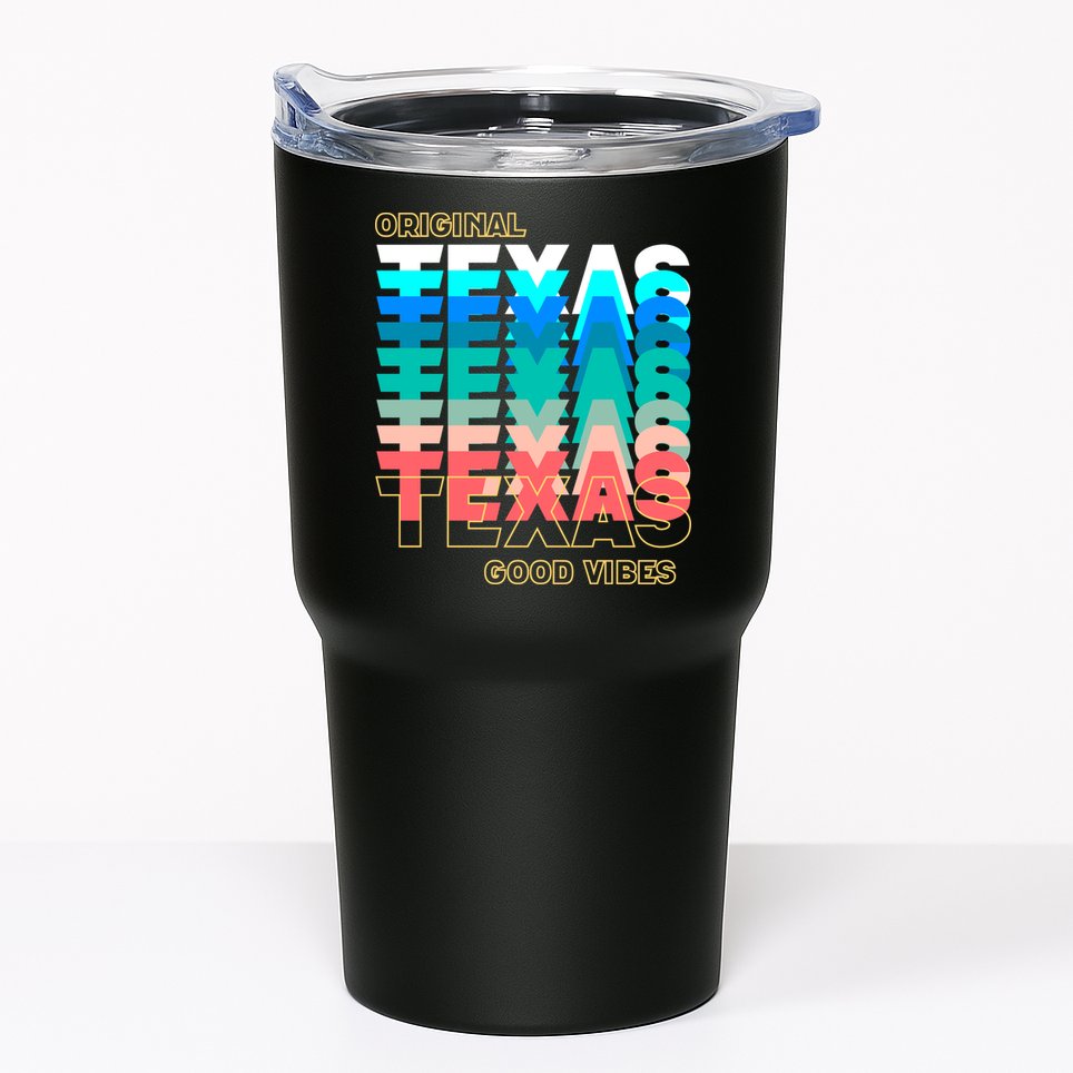 Texas Good Vibes Tumbler