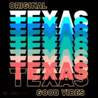 Texas Good Vibes Cooling Performance Long Sleeve Crew