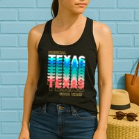 Texas Good Vibes Womens Tank Top