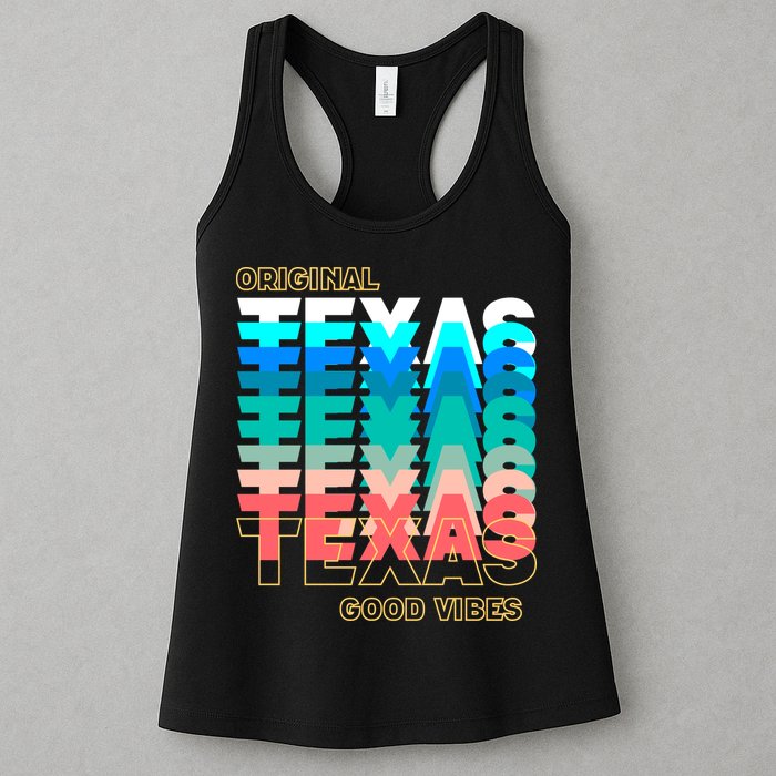 Texas Good Vibes Womens Tank Top