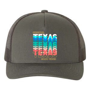 Texas Good Vibes Yupoong Adult 5-Panel Trucker Hat