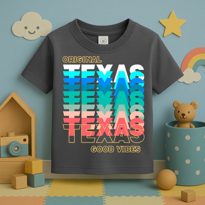 Texas Good Vibes Toddler T-Shirt