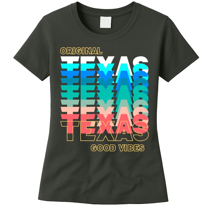 Texas Good Vibes Womens T-Shirt