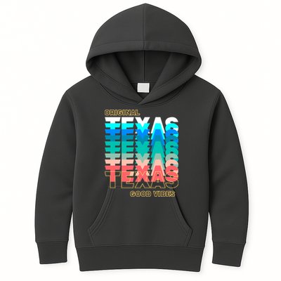 Texas Good Vibes Kids Hoodie