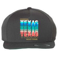Texas Good Vibes Wool Snapback Cap