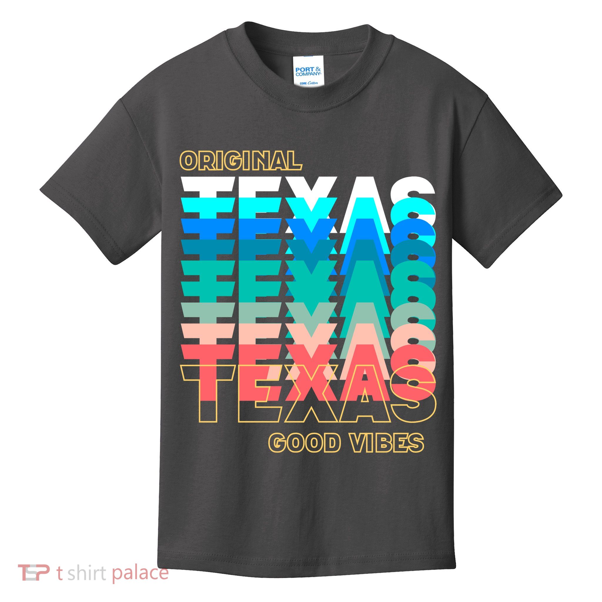 Texas Good Vibes Kids T-Shirt