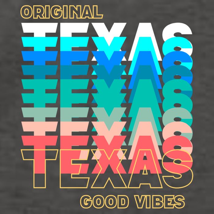 Texas Good Vibes Vector Backpack