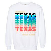 Texas Good Vibes Garment-Dyed Sweatshirt