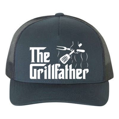 The Grillfather Vintage BBQ Grill | Chef Yupoong Adult 5-Panel Trucker Hat