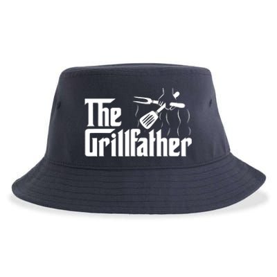 The Grillfather Vintage BBQ Grill | Chef Sustainable Bucket Hat