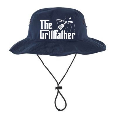 The Grillfather Vintage BBQ Grill | Chef Legacy Cool Fit Booney Bucket Hat