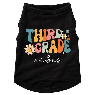 Third Grade Vibes For 3rd Grade Teacher Doggie Tank